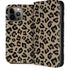 Leopard Print iPhone 15 Pro Max Folio Case