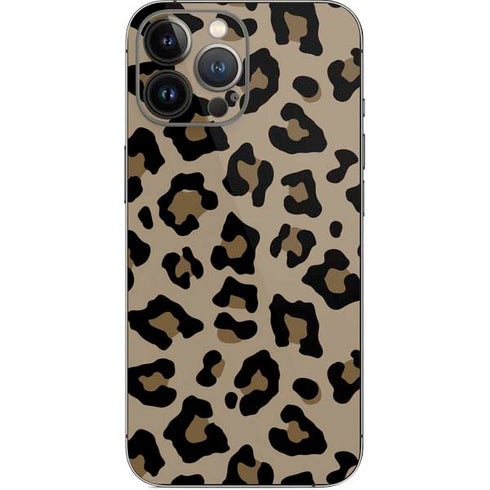 Leopard Print iPhone 15 Pro Max Skin