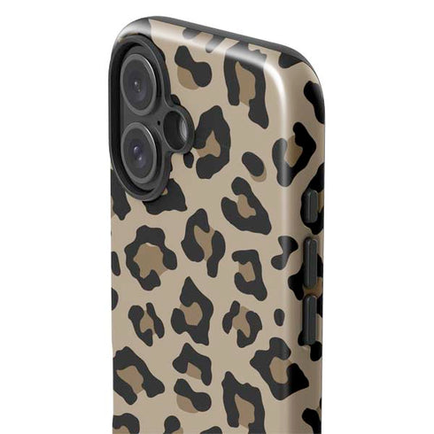 Leopard Print iPhone 16 Impact Case