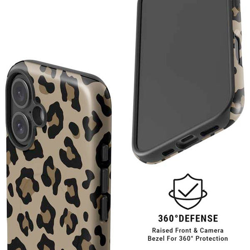 Leopard Print iPhone 16 Magsafe Impact Case