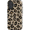 Leopard Print iPhone 16 Plus Impact Case