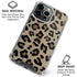 Leopard Print iPhone 16 Pro Clear Case