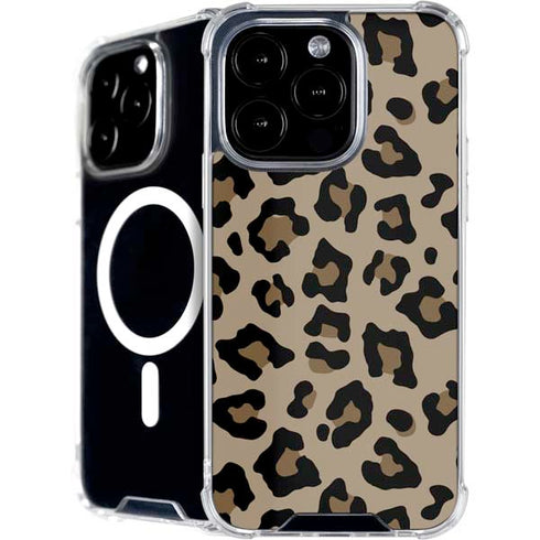 Leopard Print iPhone 16 Pro MagSafe Case
