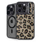 Leopard Print iPhone 16 Pro Max Kickstand Case