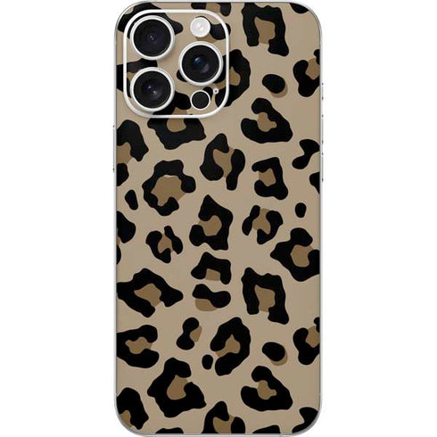 Leopard Print iPhone 16 Pro Max Skin