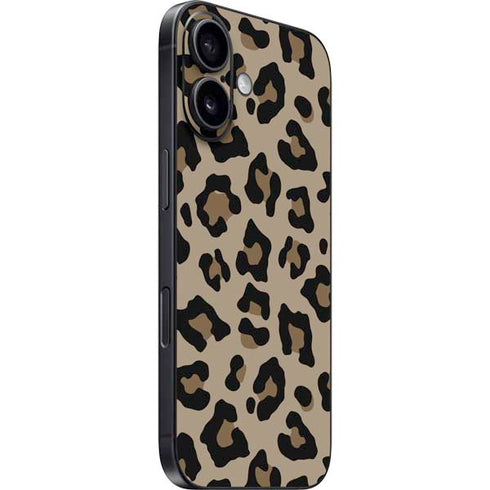 Leopard Print iPhone 16 Skin