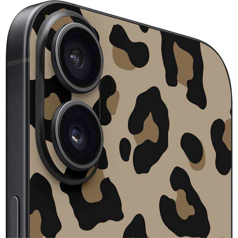 Leopard Print iPhone 16 Skin