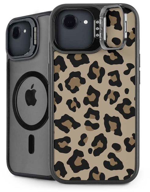 Leopard Print iPhone 16e Kickstand Case