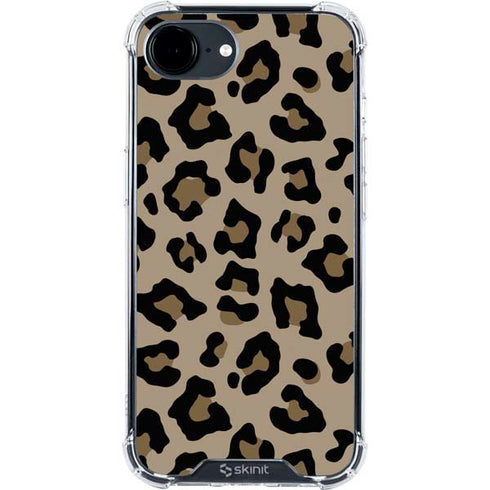 Leopard Print iPhone 16e Clear Case