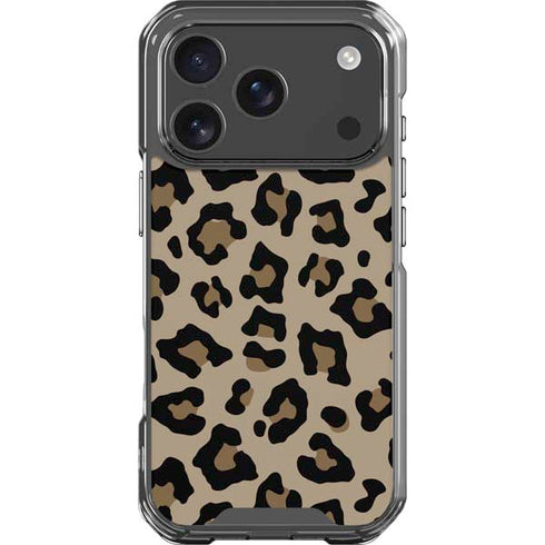 Leopard Print iPhone 18 Pro Clear Case