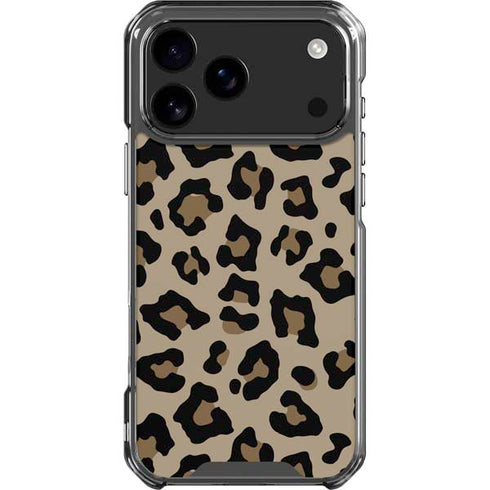 Leopard Print iPhone 18 Pro Max Clear Case
