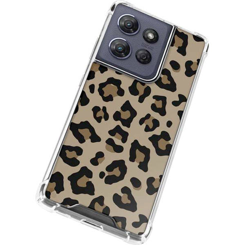 Leopard Print Moto G Play 5G (2025) Clear Case