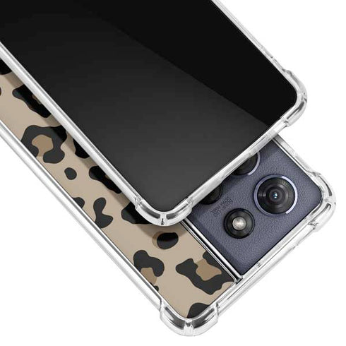 Leopard Print Moto G Power 5G (2025) Clear Case