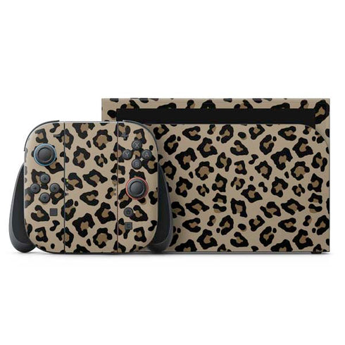 Leopard Print Nintendo Switch 2 (2025) with Joy-Con Skin