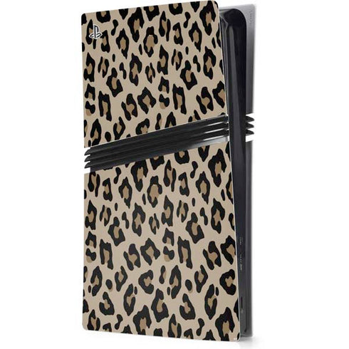 Leopard Print PS5 Pro Console Skin