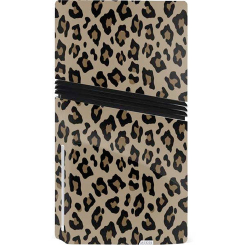 Leopard Print PS5 Pro Disk Bundle Skin