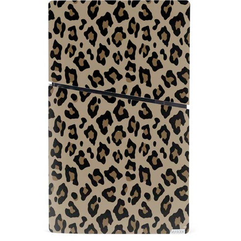 Leopard Print PS5 Slim Digital Edition Console Skin