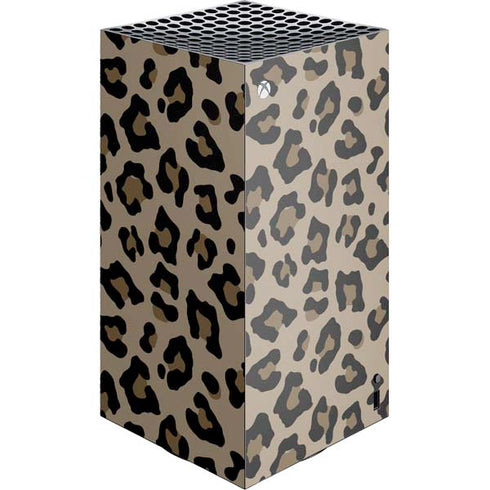 Leopard Print XBox Series X Digital Edition Console Skin