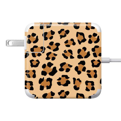 Leopard Spots Print 85W Power Adapter (15 and 17 inch MacBook Pro Charger) Skin