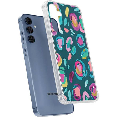 Leopard Spots by Etta Vee Galaxy A55 5G Clear Case