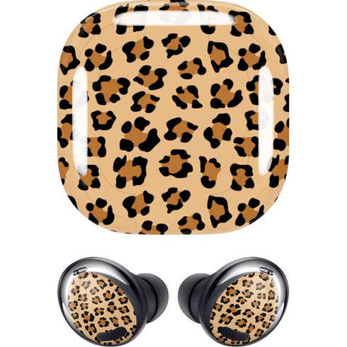 Leopard Spots Print Galaxy Buds Pro Skin