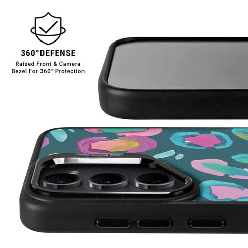 Leopard Spots by Etta Vee Galaxy S25 Kickstand Case