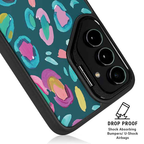 Leopard Spots by Etta Vee Galaxy S25 Kickstand Case