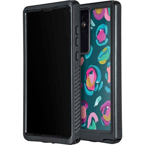 Leopard Spots by Etta Vee Galaxy S24 Ultra Waterproof Case