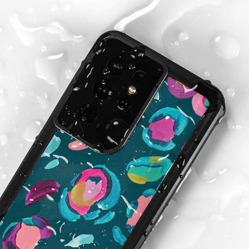 Leopard Spots by Etta Vee Galaxy S24 Ultra Waterproof Case