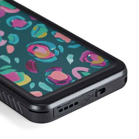Leopard Spots by Etta Vee Galaxy S24 Waterproof Case