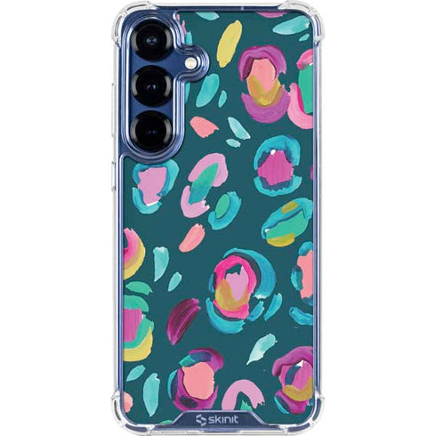 Leopard Spots by Etta Vee Galaxy S25 Clear Case