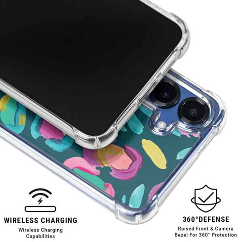 Leopard Spots by Etta Vee Galaxy S25 Clear Case