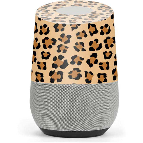 Leopard Spots Print Google Home Skin
