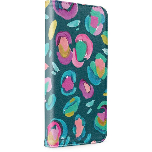 Leopard Spots by Etta Vee iPhone 15 Plus Folio Case