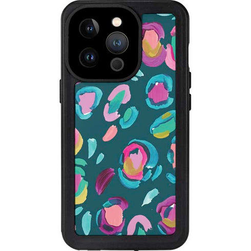 Leopard Spots by Etta Vee iPhone 15 Pro Waterproof Case