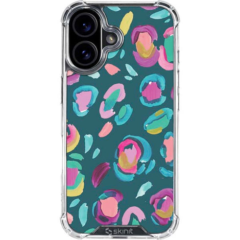 Leopard Spots by Etta Vee iPhone 16 Clear Case