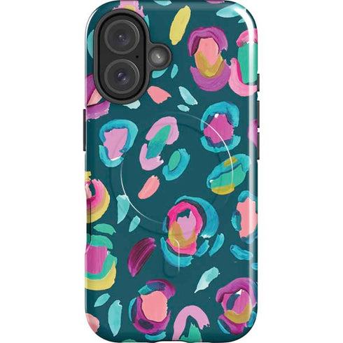 Leopard Spots by Etta Vee iPhone 16 Plus Magsafe Impact Case