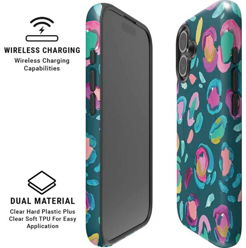 Leopard Spots by Etta Vee iPhone 16 Plus Magsafe Impact Case