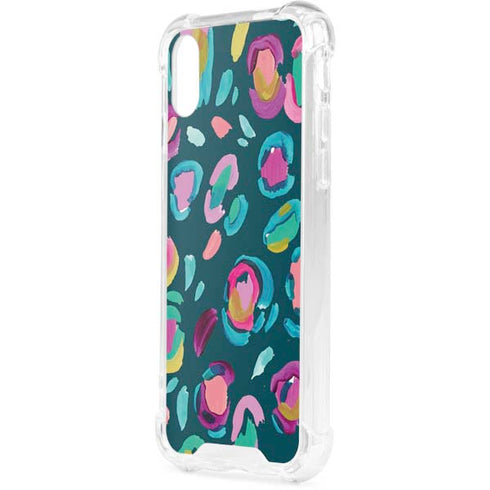 Leopard Spots by Etta Vee iPhone XS Clear Case