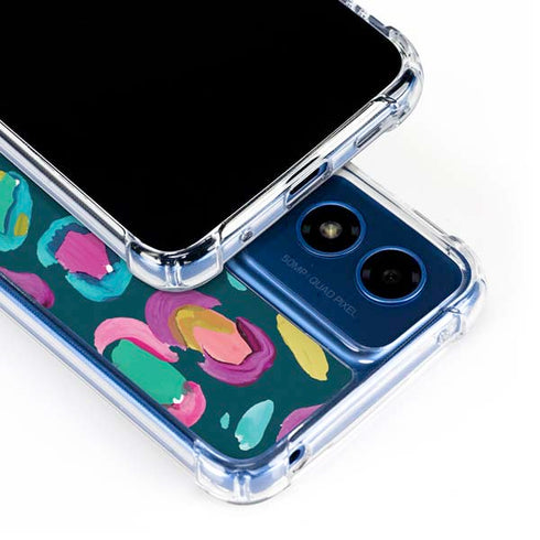 Leopard Spots by Etta Vee Moto G 5G (2024) Clear Case