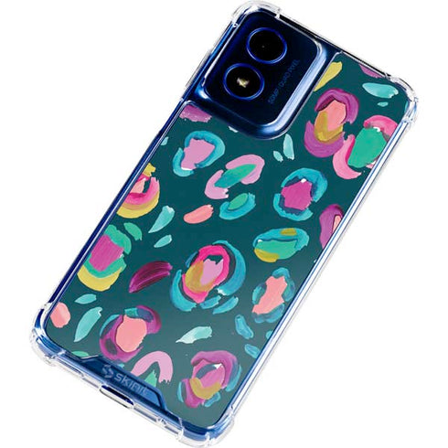 Leopard Spots by Etta Vee Moto G Play 4G (2024) Clear Case