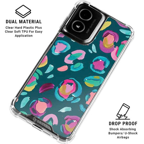 Leopard Spots by Etta Vee Moto G Power 5G (2024) Clear Case