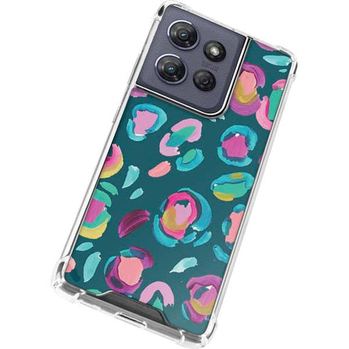 Leopard Spots by Etta Vee Moto G Power 5G (2025) Clear Case