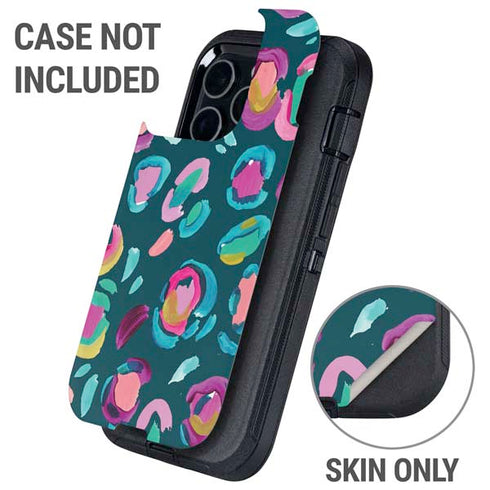 Leopard Spots by Etta Vee Otterbox Defender iPhone Skin