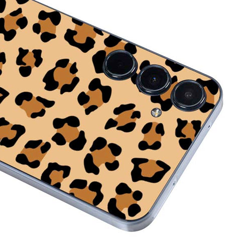 Leopard Spots Print Galaxy A55 5G Skin