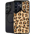 Leopard Spots Print Galaxy S24 Kickstand Case