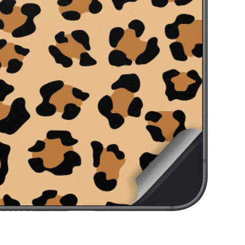 Leopard Spots Print Galaxy S24 Plus Skin