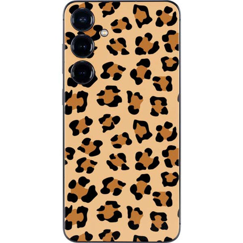Leopard Spots Print Galaxy S25 Skin