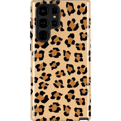 Leopard Spots Print Galaxy Cases
