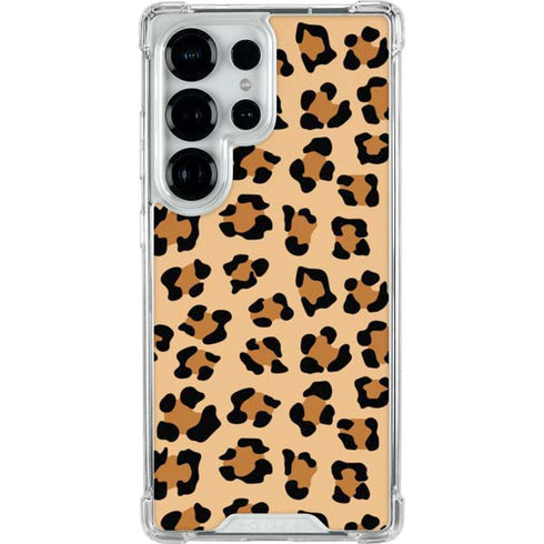 Leopard Spots Print Galaxy S25 Ultra Clear Case